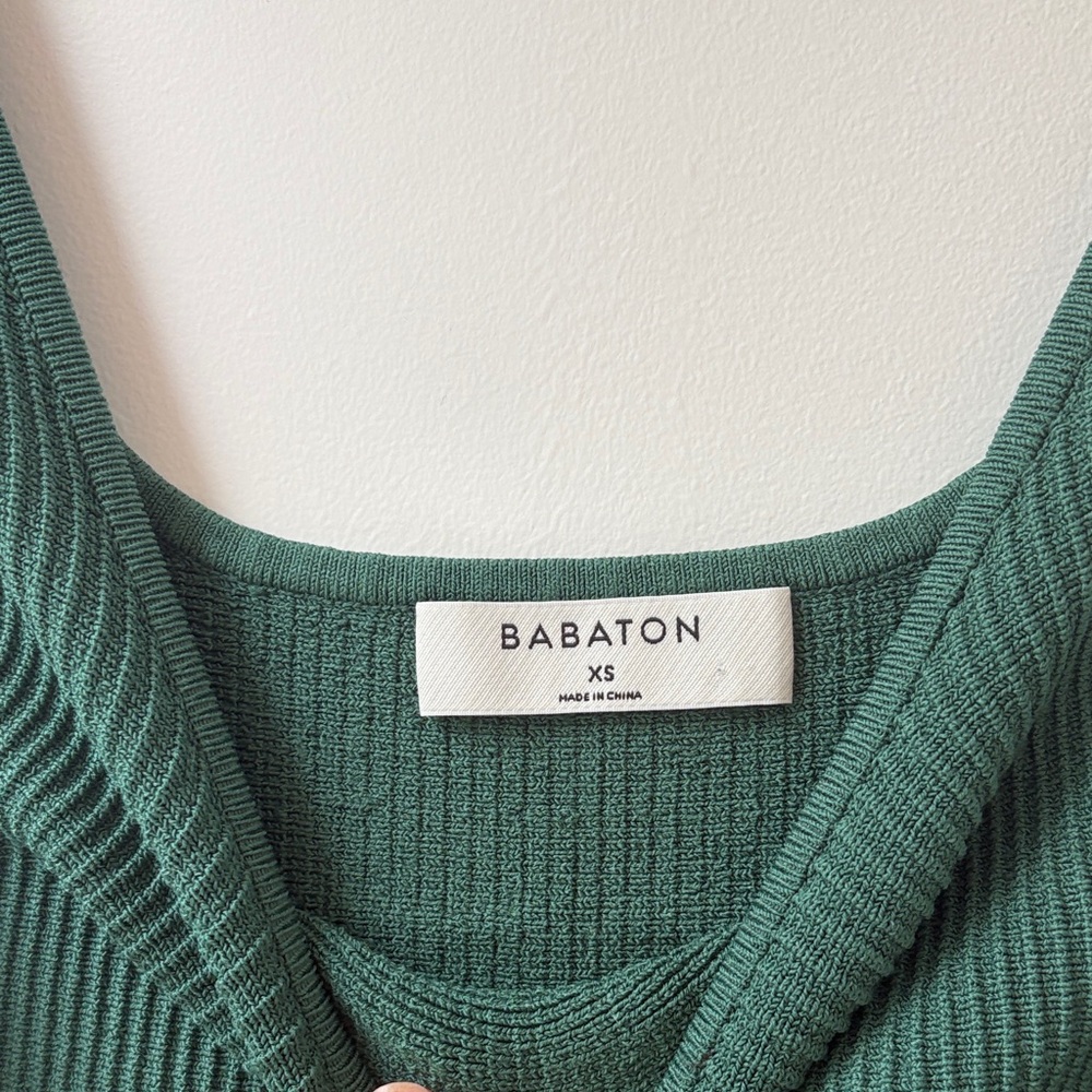 Babaton Scultp knit dress